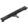 Mexen Flat 360° M08 въртящ се линеен отвод 60 cm, черен - 1725060-40