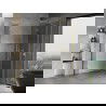 Mexen Mist-H L Duo душ кабина с врати 90 x 95 cm, прозрачна, златна - 8A5L-090L-095P-50-00
