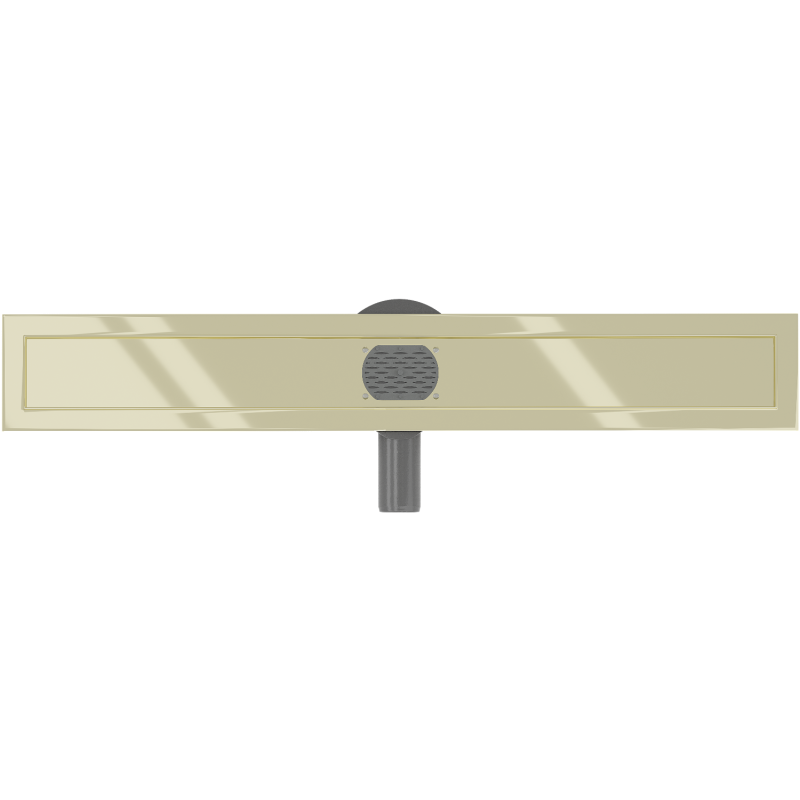 Mexen Flat 360° корпус за линейно въртящ се сифон 70 см, златен - 1540070