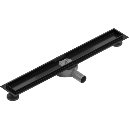 Mexen Flat 360° корпус за линейно оттичане въртящ 50 см, черен - 1740050