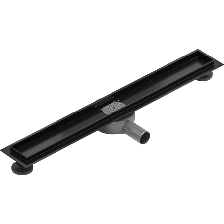 Mexen Flat 360° корпус за въртящ се линеен водоотвод 70 см, черен - 1740070