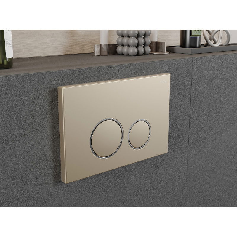 Mexen Fenix 05  бутон за промиване, златен шампанско - 600504