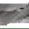 Душ кабина Mexen Mist-H L Duo 110 x 100 см, прозрачна, златна - 8A5L-110L-100P-50-00