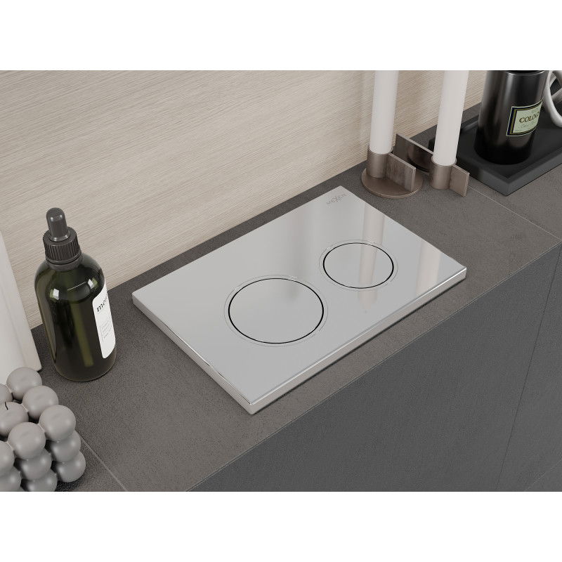 Mexen Fenix 07 XS бутон за измиване, лъскав хром - 600701