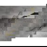 Mexen Mist-H L Duo душ кабина отваряема 85 x 85 см, прозрачна, златиста матова - 8A5L-085L-085P-55-00