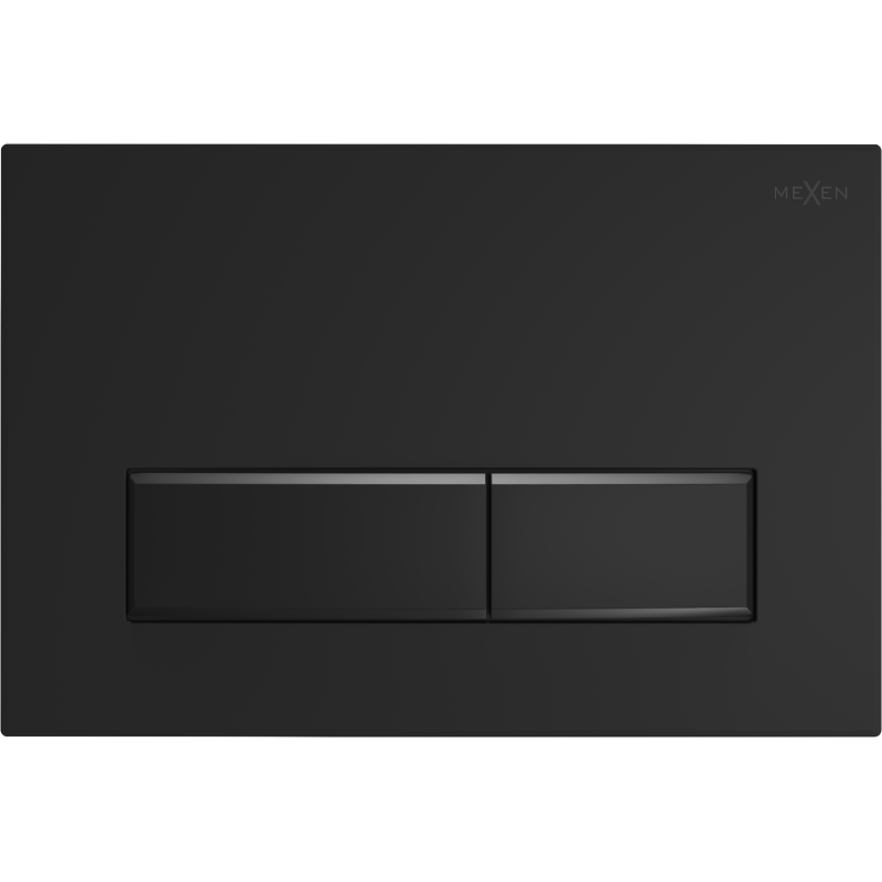 Mexen Fenix 09 бутон за промиване, черен мат - 600903