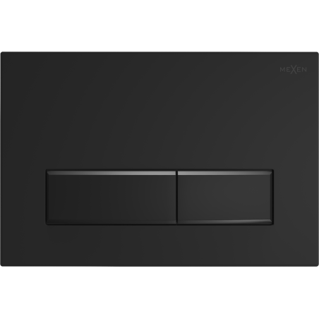 Mexen Fenix 09 бутон за промиване, черен мат - 600903