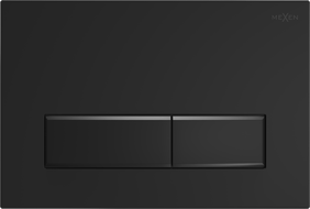 Mexen Fenix 09 бутон за промиване, черен мат - 600903