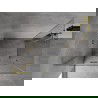 Mexen Mist-H L Duo кабина за душ с отваряеми врати 85 x 70 см, прозрачна, златно четкано - 8A5L-085L-070P-55-00
