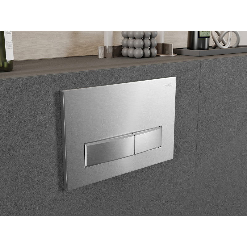 Mexen Fenix 09 бутон за промиване, хром - 600991