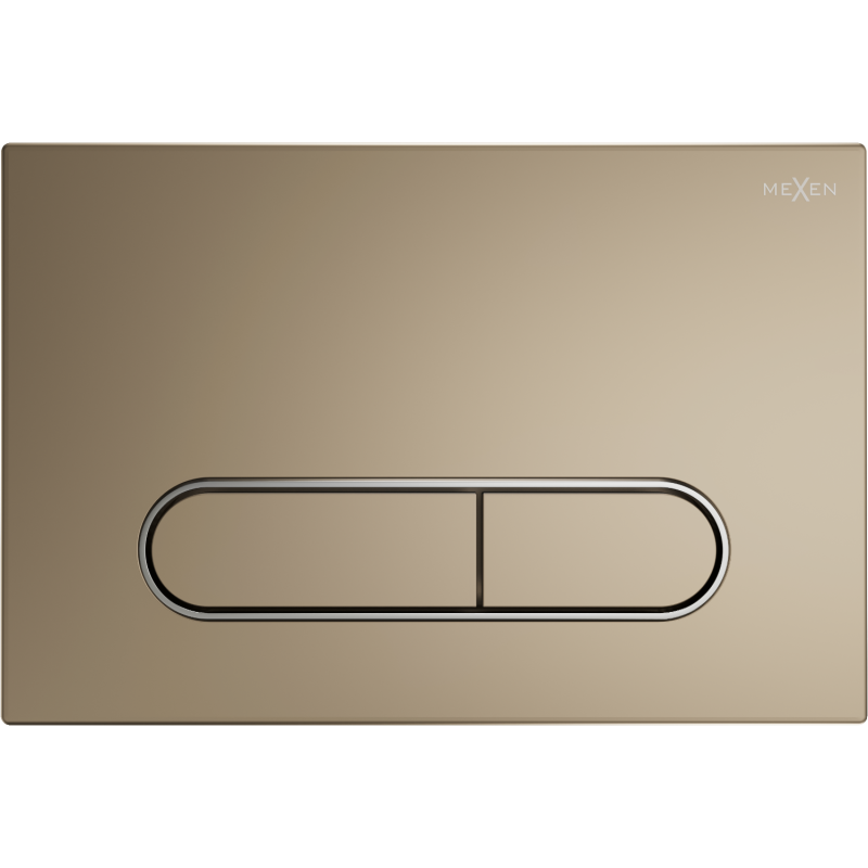 Mexen Fenix 11 бутон за промиване, златист шампанско - 601104
