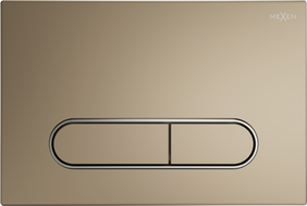 Mexen Fenix 11 бутон за промиване, златист шампанско - 601104