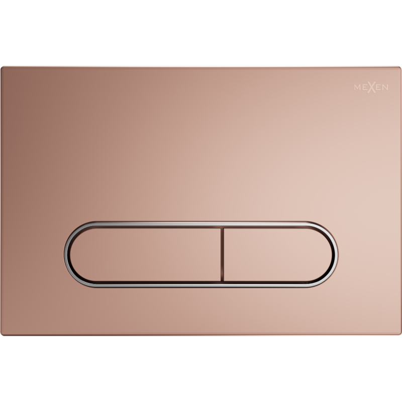 Mexen Fenix 11 бутон за промивка, розово злато - 601105