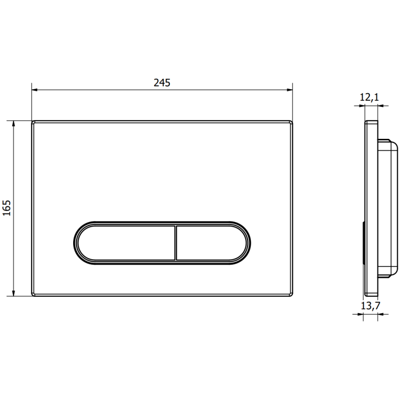 Mexen Fenix 11 бутон за промивка, розово злато - 601105