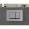 Mexen Fenix 10 XS бутон за измиване, мат хром - 601002