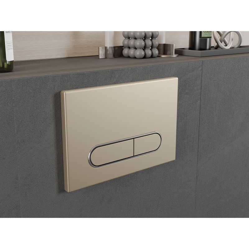 Mexen Fenix 11 бутон за промиване, златист шампанско - 601104