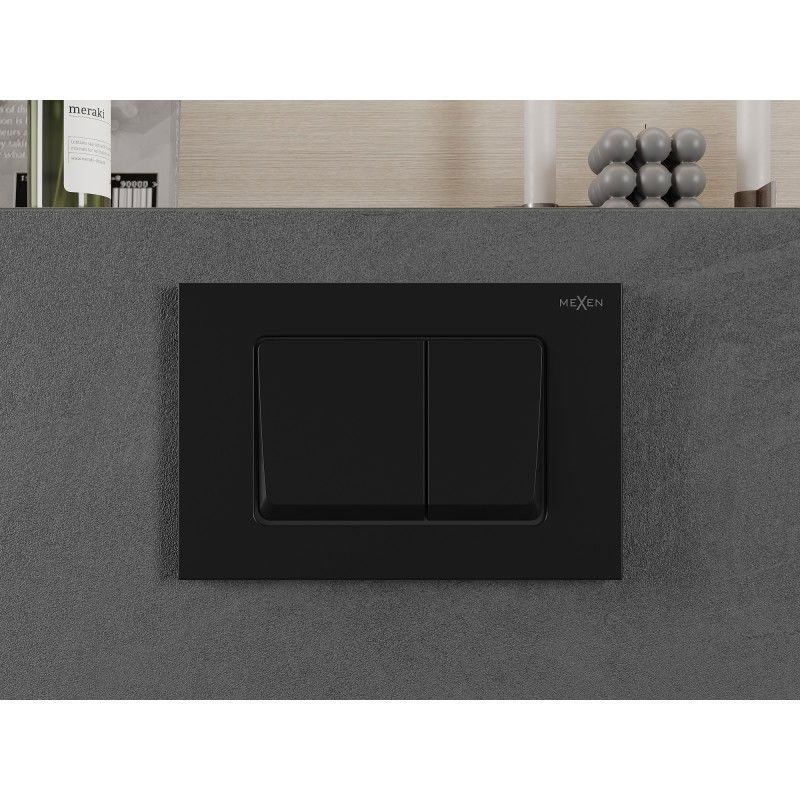 Mexen Fenix 10 XS бутон за казанче, черен мат - 601003