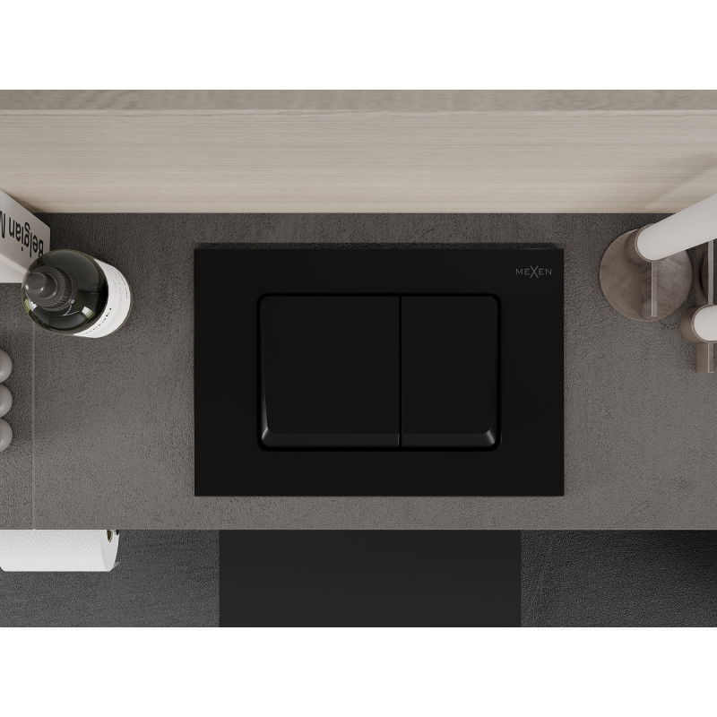 Mexen Fenix 10 XS бутон за казанче, черен мат - 601003