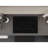 Mexen Fenix 10 XS бутон за казанче, черен мат - 601003