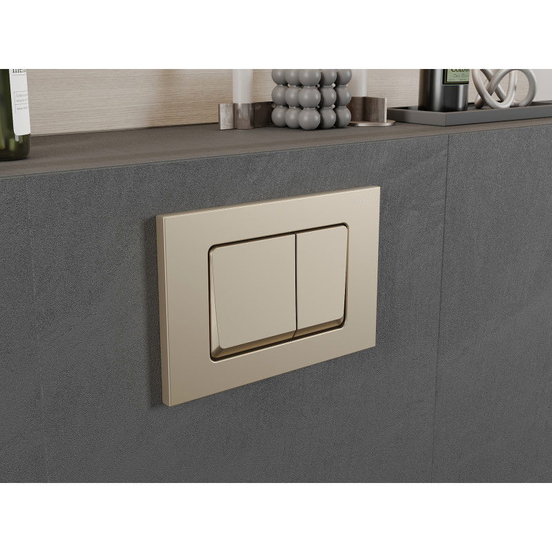 Mexen Fenix 10 XS бутон за промиване, златен шампанско - 601004