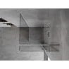 Mexen Mist H T кабина за душ плъзгаща се вдясно 90 x 90 см, прозрачна, хром - 8A5T-090-090-01-00-P