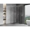 Mexen Mist H T право отваряща се душ кабина 120 x 120 см, прозрачна, хром - 8A5T-120-120-01-00-P