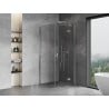 Mexen Mist H T право отваряща се душ кабина 120 x 120 см, прозрачна, хром - 8A5T-120-120-01-00-P