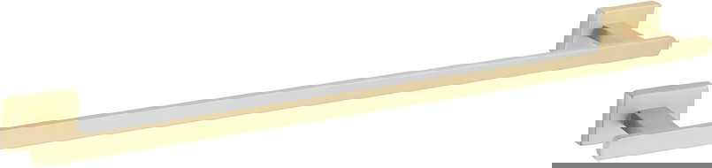 Mexen Arno закачалка за кърпи, златиста четкана - 7020724-55