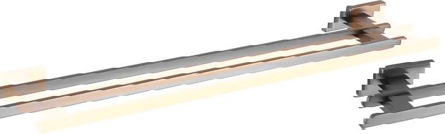 Mexen Arno двойна закачалка за кърпи, четкана мед - 7020725-65