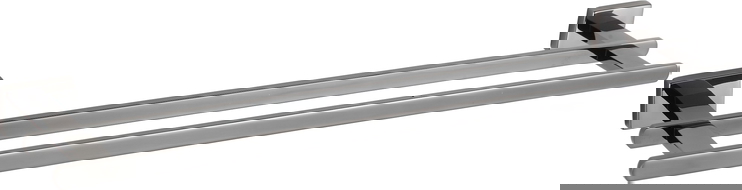 Mexen Arno Двоен закачалка за кърпи, черен хром - 7020725-73