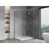 Mexen Mist H T право отваряща се душ кабина 70 x 95 см, прозрачна, хром - 8A5T-070-095-01-00-P