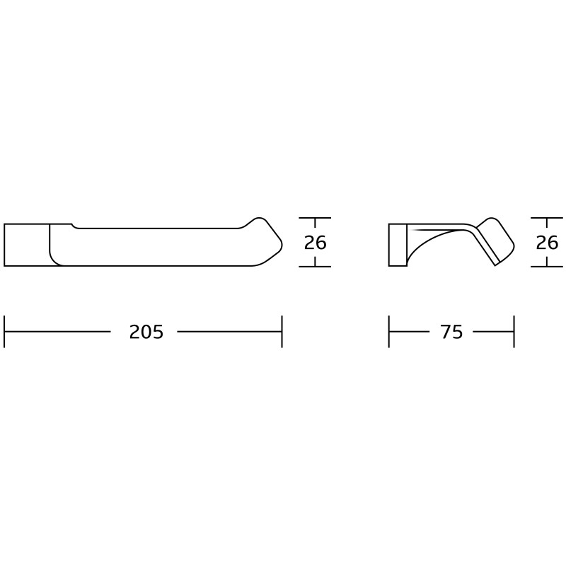 Mexen Rino държач за тоалетна хартия, хром - 7027033-00