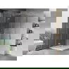 Mexen Mist H T лява отваряема душ кабина 90 x 90 см, прозрачна, хром - 8A5T-090-090-01-00-L