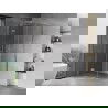 Mexen Mist H T лява отваряема душ кабина 90 x 90 см, прозрачна, хром - 8A5T-090-090-01-00-L