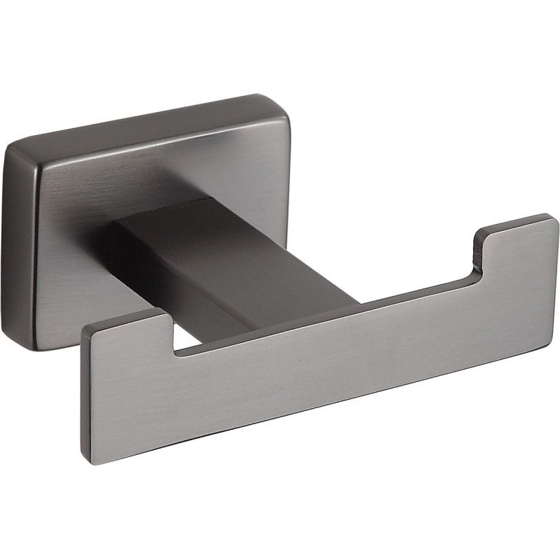 Mexen Arno двойна кука за кърпа, четкано оръжейно сиво - 7020735-66