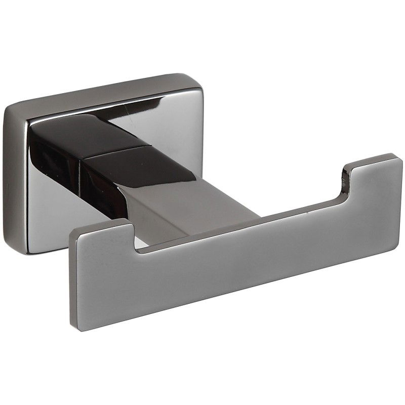 Mexen Arno двойна кука за хавлии, черен хром - 7020735-73