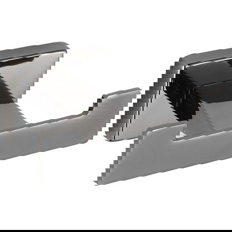 Mexen Arno двойна кука за хавлии, черен хром - 7020735-73