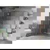 Mexen Mist H T лява душ кабина 80 x 90 см, прозрачна, хром - 8A5T-080-090-01-00-L