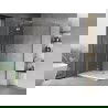 Mexen Mist H T лява душ кабина 105 x 90 см, прозрачна, хром - 8A5T-105-090-01-00-L