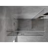Mexen Mist H T ляв отварящ се душ кабина 120 x 90 см, прозрачни, хром - 8A5T-120-090-01-00-L