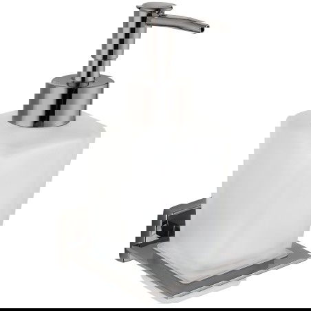 Mexen Arno дозатор за сапун, черен хром - 70207388-73