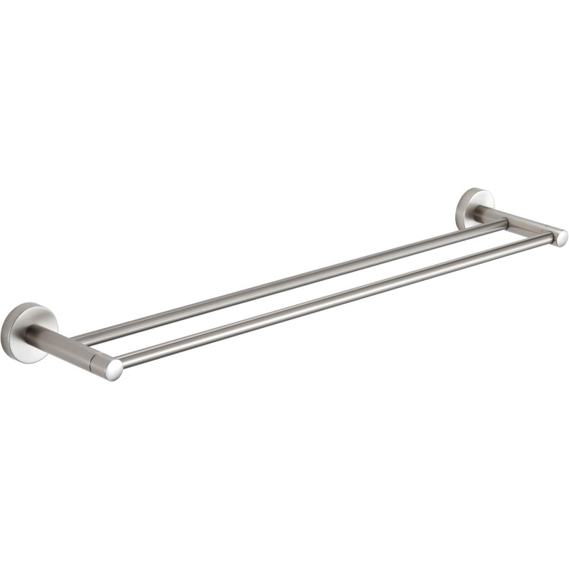 Mexen Remo двоен държач за кърпи, матиран никел - 7050725-97