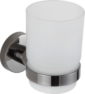 Mexen Remo чашка за четка за зъби, черен хром - 7050738-73