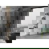 Mexen Mist H T кабина за душ десни панти 120 x 120 см, прозрачна, черна - 8A5T-120-120-70-00-P