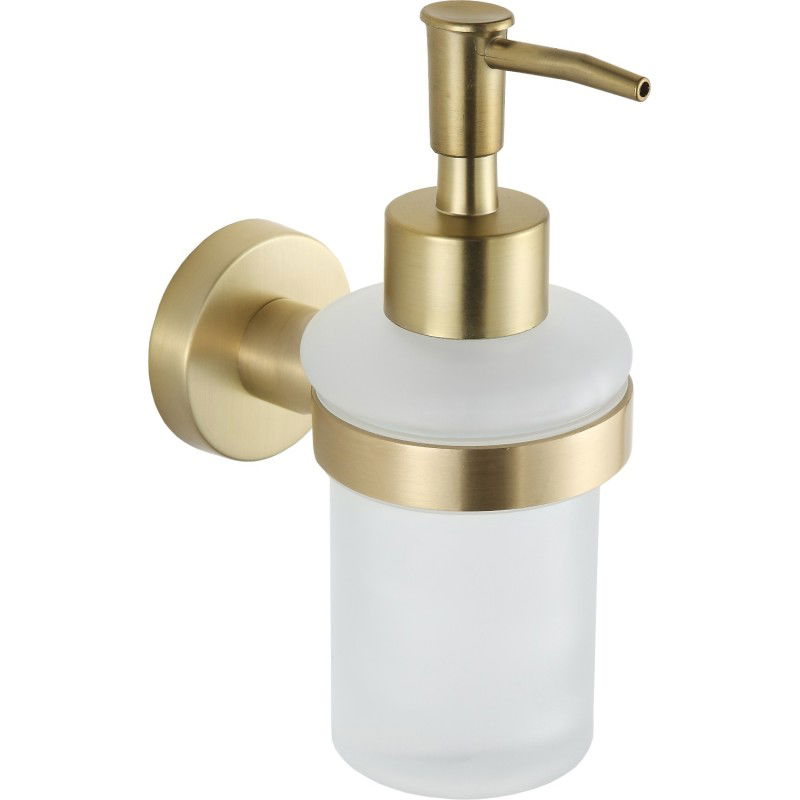 Mexen Remo дозатор за сапун, златисто четкан - 70507388-55