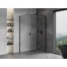 Mexen Mist H T кабина за душ накланяща се дясна 70 x 95 см, прозрачна, черна - 8A5T-070-095-70-00-P