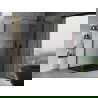 Mexen Mist H T окачена душ кабина дясна 90 x 95 см, прозрачна, черна - 8A5T-090-095-70-00-P