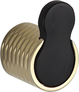 Mexen Base закачалка за кърпи, черно/златно - 7088235-57
