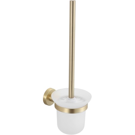 Mexen Remo четка за тоалетна, златисто-четкан - 7050750-55