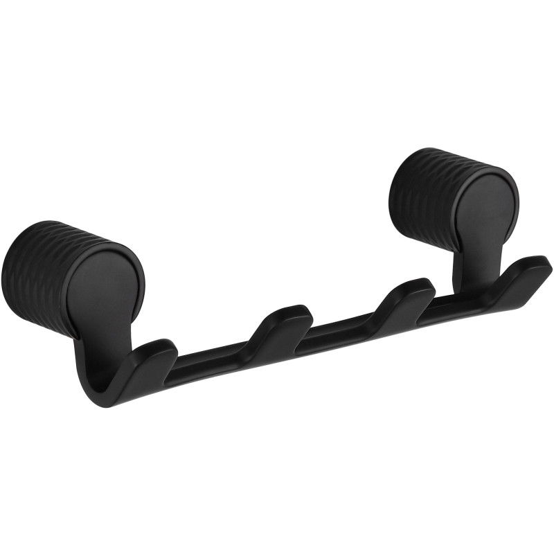 Mexen Base четворна кука за кърпи, черна - 70882354-70